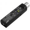 Omnitronic QuickBTR-5.0 XLR AptX Bluetooth audio přijímač Bluetooth verze: 5.0, A2DP 10 m technologie AptX, integrovaný akumulátor, integrovaný LED ukazatel