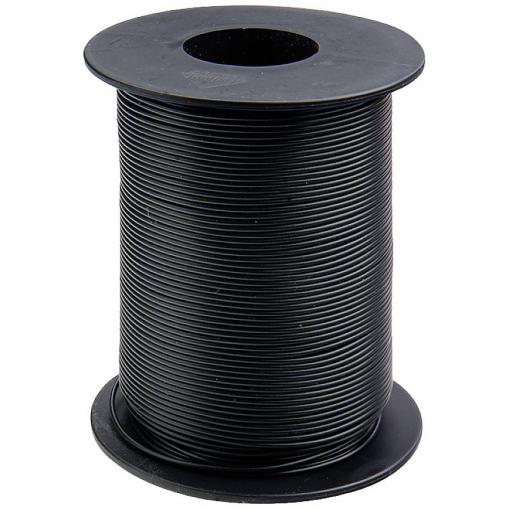 Donau Elektronik 125-S25-1 lanko/ licna, 1 x 0.25 mm², černá, 25 m