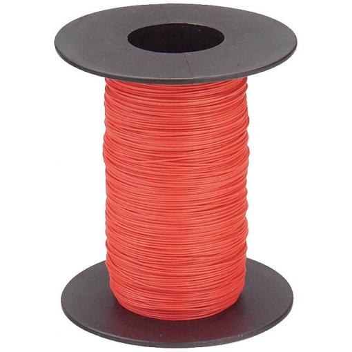 Donau Elektronik 110-0-100 lanko/ licna, 1 x 0.04 mm², červená, 100 m