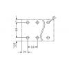 WAGO 2086-1112 svorkovnice pro tiskárny 1.50 mm² Pólů 12 černá 1 ks