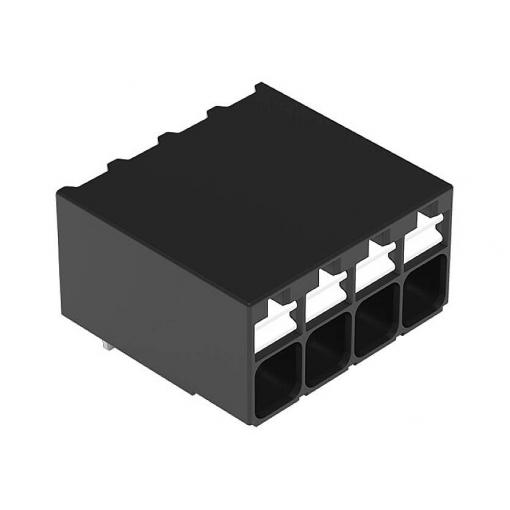 WAGO 2086-1224 svorkovnice pro tiskárny 1.50 mm² Pólů 4 černá 1 ks