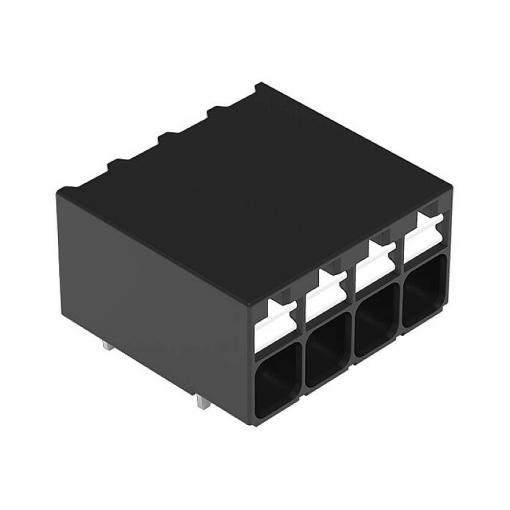 WAGO 2086-1204/300-000 svorkovnice pro tiskárny 1.50 mm² Pólů 4 černá 1 ks