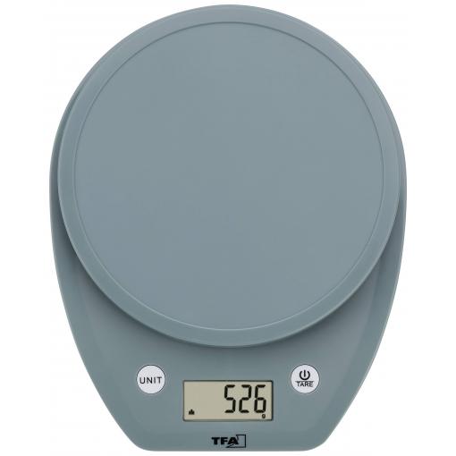 TFA Dostmann MOCHI kuchyňská váha digitální Max. váživost=5000 g tyrkysová 160 x 200 x 29
