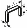 Bosch Accessories 1609200365 svorky z jemného drátu Typ 53 1000 ks Rozměry (d x š) 8 mm x 11.40 mm