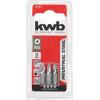 kwb 121102 křížový bit PZ 2 ocel 3 ks