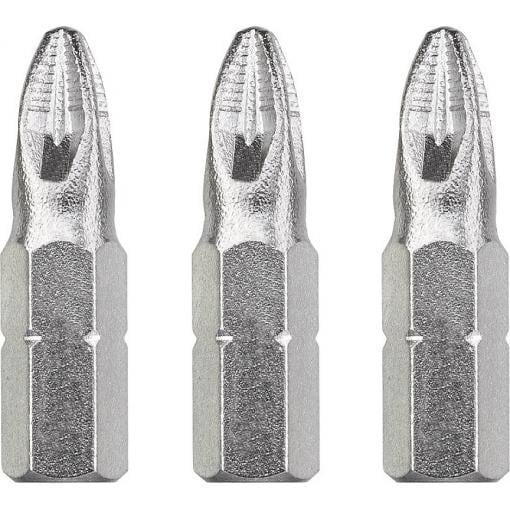 kwb 121102 křížový bit PZ 2 ocel 3 ks