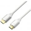 Oehlbach HDMI kabel Zástrčka HDMI-A, Zástrčka HDMI-A 5.00 m bílá D1C92497 8K UHD, pozlacené kontakty HDMI kabel