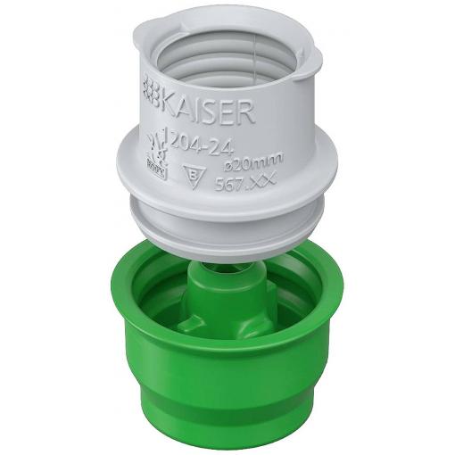 Kaiser Elektro 1204-24 Koncová a přechodová objímka (Ø x v) 30 mm x 32 mm 25 ks