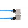 Metz Connect RJ45 síťový adaptér CAT 7a [1x RJ45 zásuvka - 1x RJ45 zásuvka] 0 mm stříbrná