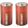 VOLTCRAFT LR20 baterie velké mono D alkalicko-manganová 18000 mAh 1.5 V 2 ks