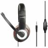 Gembird CaratteristicheCuffia stereo con braccio microfono mobilePratica unitÃƒÂ  di con Headset uzavřená (Over Ear) kabelová černá, červená regulace