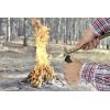 Wolfcraft 4085000 4085000 outdoorový nůž s pouzdrem antracitová