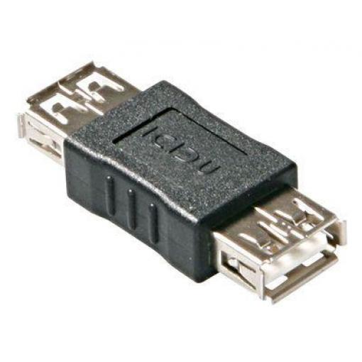 Spojka USB(A) - 2x zdířka