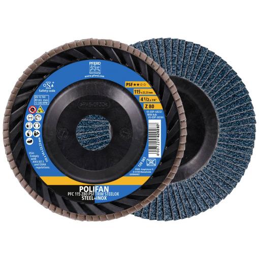 PFERD TOOLS 67771118 lamelový kotouč Průměr 115 mm Ø otvoru 22.23 mm nerezová ocel, ocel 10 ks