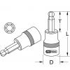 KS Tools 9173864 9173864 Nástrčný klíč