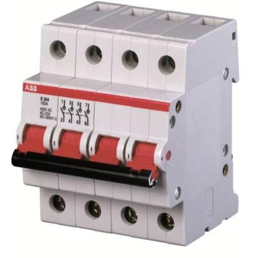 ABB 2CDE284001R1063 E204/63G výkonový odpínač 4pólový