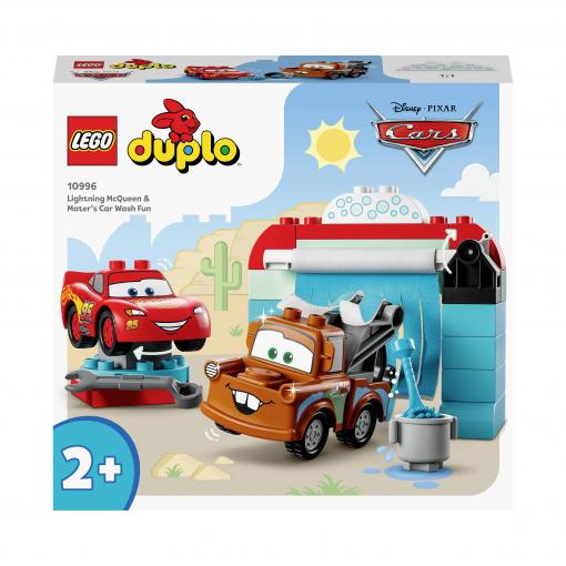 10996 LEGO® DUPLO® Blesk McQueen a otec v prací zařízení