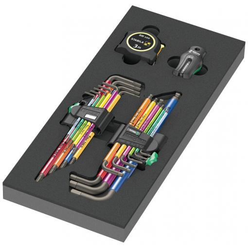 Wera Wera Werk inbus, TORX sada klíčů 1.5 mm, 2 mm, 3 mm, 4 mm, 5 mm, 6 mm, 8 mm, 10 mm 18dílná
