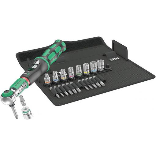 Wera Safe-Torque A 2, 05075832001, sada (momentový klíč), s přepínací ráčnou, 2 - 12 Nm