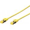 Digitus DK-1644-A-070/B RJ45 síťové kabely, propojovací kabely CAT 6A S/FTP 7.00 m modrá bez halogenů, kroucené páry , s ochranou, samozhášecí 1 ks
