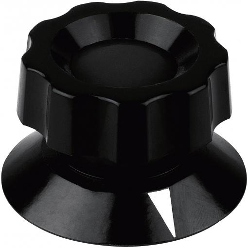 Mentor 474.91 474.91 otočný knoflík černá (Ø x v) 58 mm x 35.5 mm 1 ks