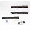 ATEN KH1516A-AX-G 16 portů přepínač KVM VGA USB, PS/2 1600 x 1200 Pixel