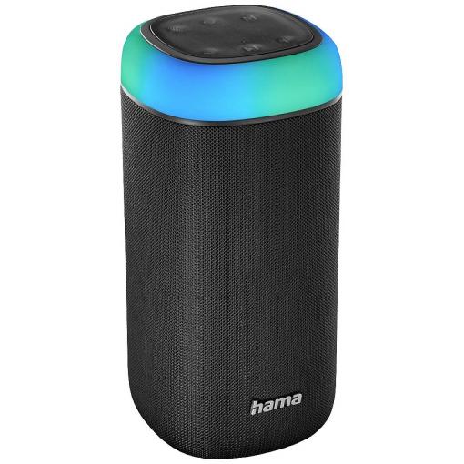 Hama Shine 2.0 Bluetooth® reproduktor AUX, hlasitý odposlech, odolná vůči stříkající vodě, přenosné černá