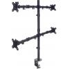 Manhattan držák na stůl pro monitor 461566 4 Displej: (s) 33,0 cm (13) - 81,3 cm (32) černá nastavitelná výška, naklápěcí, nakláněcí