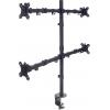 Manhattan držák na stůl pro monitor 461566 4 Displej: (s) 33,0 cm (13) - 81,3 cm (32) černá nastavitelná výška, naklápěcí, nakláněcí