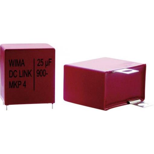 Foliový kondenzátor MKP Wima DCP4R251007HD4KYSD, 10 µF, 1300 V, 10 %, 41,5 x 24 x 45,5 mm