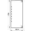 OBO Bettermann 6026311 kabelová lišta držák kabelů (d x š x v) 2000 x 230 x 100 mm 2 ks šedá