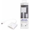 LogiLink UA0245A USB / DVI adaptér [1x USB 3.1 zástrčka C - 1x DVI zásuvka 24+5pólová] bílá 14.00 cm