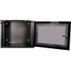 LogiLink 19 WALLMOUNT SOHO BOX 9U 540*400, BLACK, FLATPACK 19 nástěnná rozváděcí skříň (š x v x h) 540 x 456 x 400 mm 9 U černá (RAL 9005)