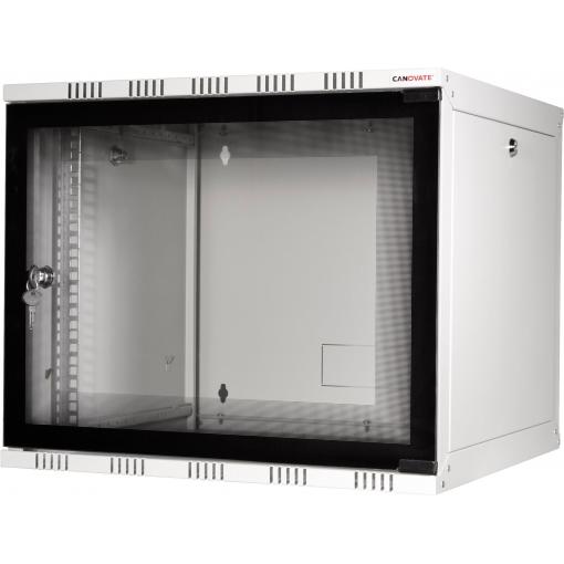 LogiLink 19 WALLMOUNT SOHO BOX 9U 540*550, GREY, FLATPACK 19 nástěnná rozváděcí skříň (š x v x h) 540 x 456 x 550 mm 9 U šedobílá (RAL 7035)