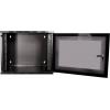 LogiLink 19 WALLMOUNT SOHO BOX 12U 540*400, BLACK, FLATPACK 19 nástěnná rozváděcí skříň (š x v x h) 540 x 589 x 400 mm 12 U černá (RAL 9005)