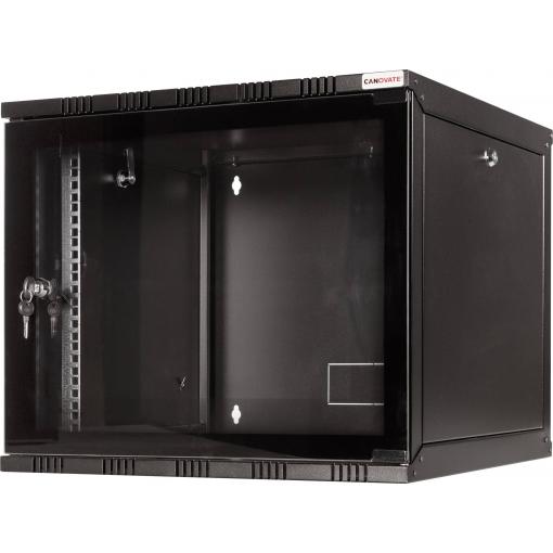 LogiLink 19 WALLMOUNT SOHO BOX 6U 540*550, BLACK, FLATPACK 19 nástěnná rozváděcí skříň (š x v x h) 540 x 323 x 550 mm 6 U černá (RAL 9005)