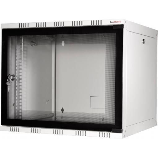 LogiLink 19 WALLMOUNT SOHO BOX 9U 540*400, GREY, FLATPACK 19 nástěnná rozváděcí skříň (š x v x h) 540 x 456 x 400 mm 9 U šedobílá (RAL 7035)