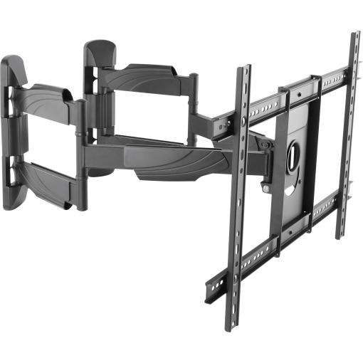 LogiLink BP0047 TV držák do rohu 94,0 cm (37) - 177,8 cm (70) otočný, naklápěcí, nakláněcí pro montáž do rohu