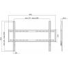 LogiLink BP0038 TV držák na zeď 94,0 cm (37) - 177,8 cm (70) pevný