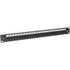 Intellinet Patch-Panel 24 portů síťový patch panel 483 mm (19) CAT 6 1 U černá osazený