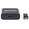 Manhattan 152570 Mini-DisplayPort adaptér [1x mini DisplayPort zástrčka - 1x HDMI zásuvka] černá stíněný, UL certifikace 15.00 cm