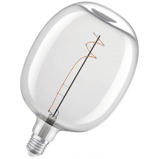 OSRAM HOMELIGHTING 4058075761919 LED Energetická třída (EEK2021) G (A - G) E27 spirálový tvar 4.8 W = 30 W teplá bílá (Ø x v) 170 mm x 170 mm 1 ks