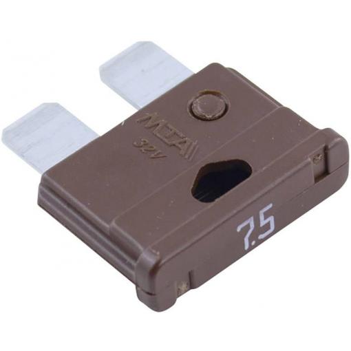 MTA Automotive340026 Plochá pojistka, 12 V, 24 V, 32 V, 7.5 A, 1 ks
