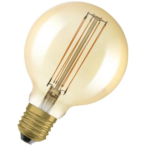 OSRAM HOMELIGHTING 4058075761759 LED Energetická třída (EEK2021) G (A - G) E27 kulatý tvar 5.8 W = 40 W teplá bílá (Ø x v) 95 mm x 95 mm 1 ks
