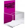 Sigel box pro promoakce s vhazovacím výřezem VA150 transparentní (š x v x h) 22.5 x 31 x 17 cm 1 ks