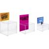Sigel box pro promoakce s vhazovacím výřezem VA150 transparentní (š x v x h) 22.5 x 31 x 17 cm 1 ks