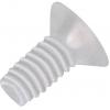 TOOLCRAFT 839984 šroub se zápustnou čočkovou hlavou M2.5 10 mm křížová drážka Philips DIN 966 plast, polyamid 10 ks