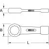 KS Tools 517.2341 5172341 úderový očkový klíč Délka klíče (cm) (jen pro nadpis) 34 mm