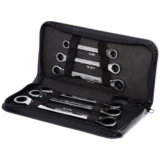 KS Tools 5034557 503.4557 sada oboustranných očkových klíčů Délka klíče (cm) (jen pro nadpis) 8 - 19 mm