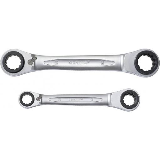 KS Tools 5034550 503.4550 sada oboustranných očkových klíčů Délka klíče (cm) (jen pro nadpis) 21 - 36 mm
